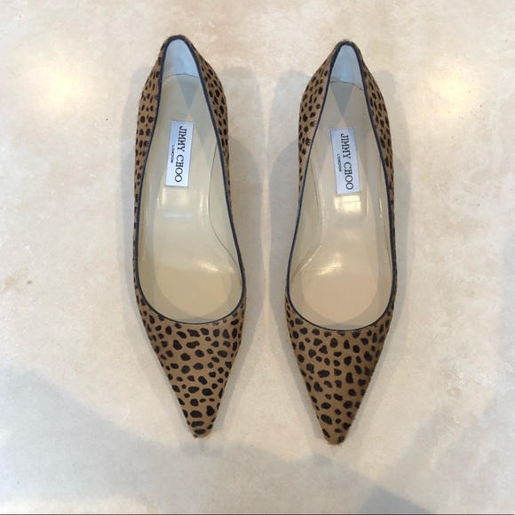 jimmy choo leopard heels